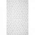 Covor rezistent LG 02 - White, Silver, 200x290 cm