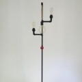 Lampadar All Design, metal, 170x36 cm, Black