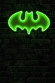 Decoratiune luminoasa LED, Batman Bat Light, Benzi flexibile de neon, DC 12 V, Verde