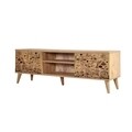 Set mobilier living 3 piese, comoda, comoda tv si masuta, Motto 731, Vella, atlantic pine