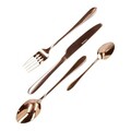 Set tacamuri 16 piese Abele, Homla, inox tip 430, bronz