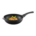 Tigaie Wok Enzo, Ambition, 28 cm, aluminiu, negru