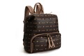 Rucsac, Lucky Bees, 910 Brown, piele ecologica, maro