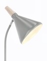 Lampadar Brill, Bizzotto, 31x20x148 cm, 1 x E27, 25W, otel/lemn de pin, gri