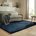 Covor Feather Soft Navy, Flair Rugs, 200x290 cm, polipropilena, bleumarin