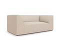 Canapea 2 locuri, Ruby, Micadoni Home, BL, 174x93x69 cm, poliester, bej