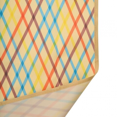 Patura pentru picnic Cream Stripes, Heinner, 145x150 cm, poliester, multicolor