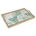 Tava pentru servire Exotic Leaves, Versa, 45 x 30 x 5 cm, MDF