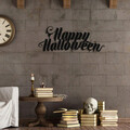 Decoratiune de perete, Halloween 10, metal, 70 x 47 cm, negru