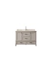 Set mobilier de baie (2 piese), Jussara, Yukon 48, Gri