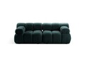 Canapea 2 locuri, Bellis-213, Micadoni Home, 188x94x70 cm, tesatura boucle, petrol