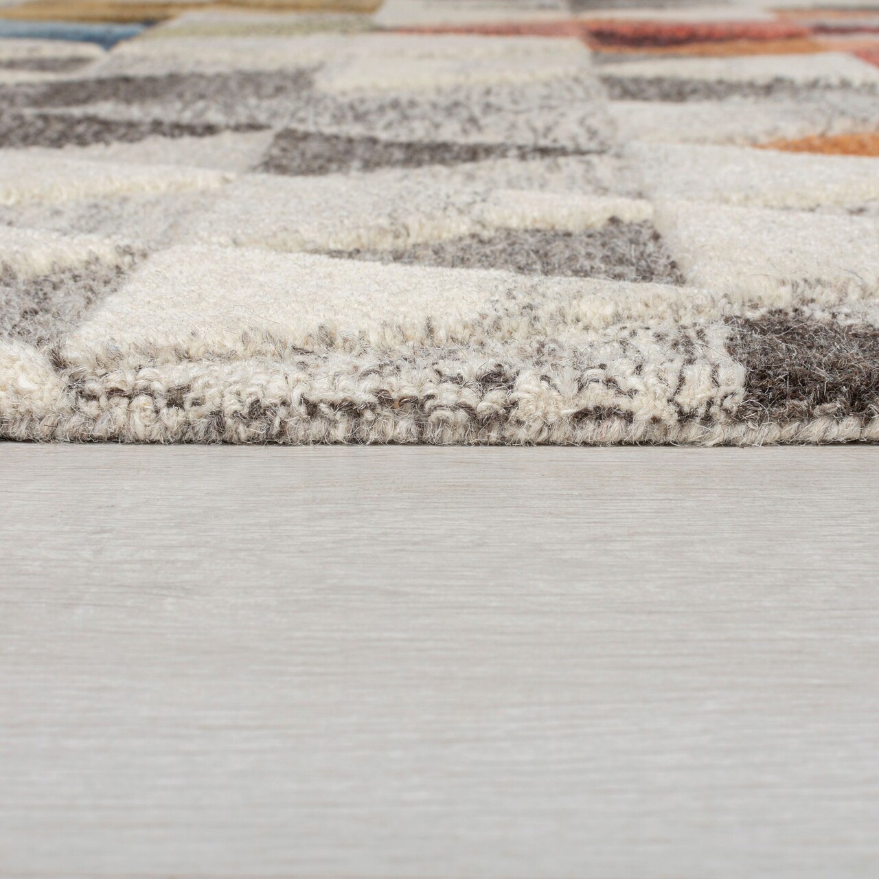 Covor Amari Natural/Multi, Flair Rugs, 120x170 cm, lana, multicolor