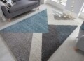 Covor Dakari Zula Multi Blue, Flair Rugs, 160 x 230 cm, 100% polipropilena, albastru/gri