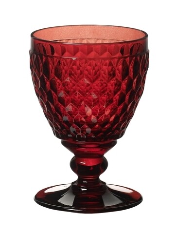 Poza Set 4 pahare de vin alb, Villeroy & Boch, Boston, 230 ml, sticla cristal, rosu