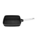 Tigaie grill Taurus, Ambition, 26x26 cm, aluminiu turnat, invelis Teflon Platinum