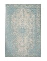 Covor Rexa, Bizzotto, 155 x 230 cm, tesatura Chenille/policoton, verso din latex, albastru deschis