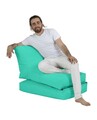 Fotoliu extensibil, Siesta, Ferndale Bean Bag, 55 - 180 cm, poliester impermeabil, turcoaz