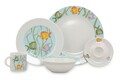 Set de masa pentru copii Kutahya Porselen, YS05MT4209912, 5 piese, portelan, multicolor