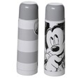 Cana termos Mickey Mouse, Disney, 500 ml, inox, gri