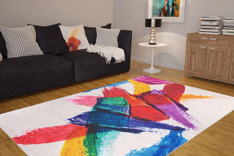 Covor, Funk Chenille AL 285 , 75x150 cm, Poliester , Multicolor