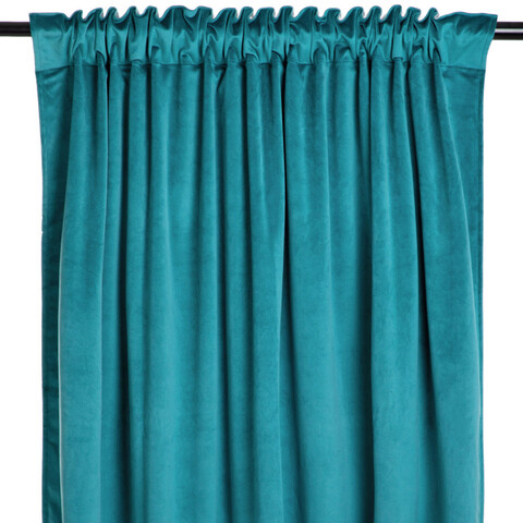 Draperie Essentials, Homla, 140x250 cm, catifea, verde