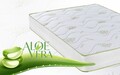 Saltea Aloe Vera 14+2 Memory, 180x200 cm, H 18 cm, husa cu fibre de bambus, Ortopedica, aerisire 3D Free Air