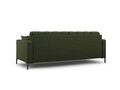 Canapea 3 locuri, Mamaia, Micadoni Home, BL, 177x92x75 cm, tesatura tip twill, verde