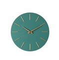 Ceas de perete Timeline, Bizzotto, D40 cm, MDF/otel, verde