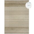 Covor Elton Stripe Wash Green, Flair Rugs, 200x320 cm, polipropilena/poliester, verde