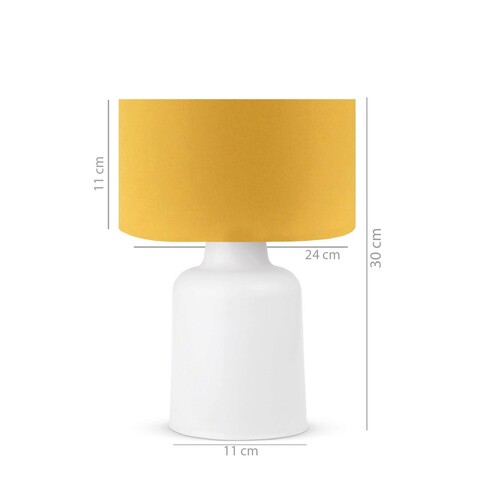 Lampa de masa, Insignio, 780SGN1908, PVC, Galben