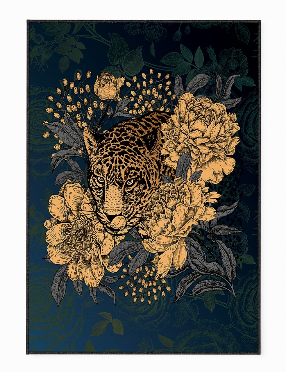 Covor Wild, Oyo Concept, 100x140 cm, poliester, multicolor