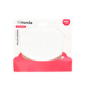 Racleta pentru aluat Easy Bake, Homla, 12x10 cm, plastic, alb/roz