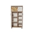 Cabinet cu roti pentru bucatarie Kiler 736, Vella, 60x36x116 cm