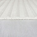 Covor Elton Stripe Wash Ivory, Flair Rugs, 160x240 cm, polipropilena/poliester, ivoriu