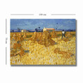 Tablou decorativ, 70100VANGOGH046, Canvas , Lemn, Multicolor