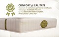 Saltea anatomica, Nature Pocket Bamboo Memory Evolution, 90x200x30 cm, Latex, Arcuri Pocket, 7 Zone de Confort