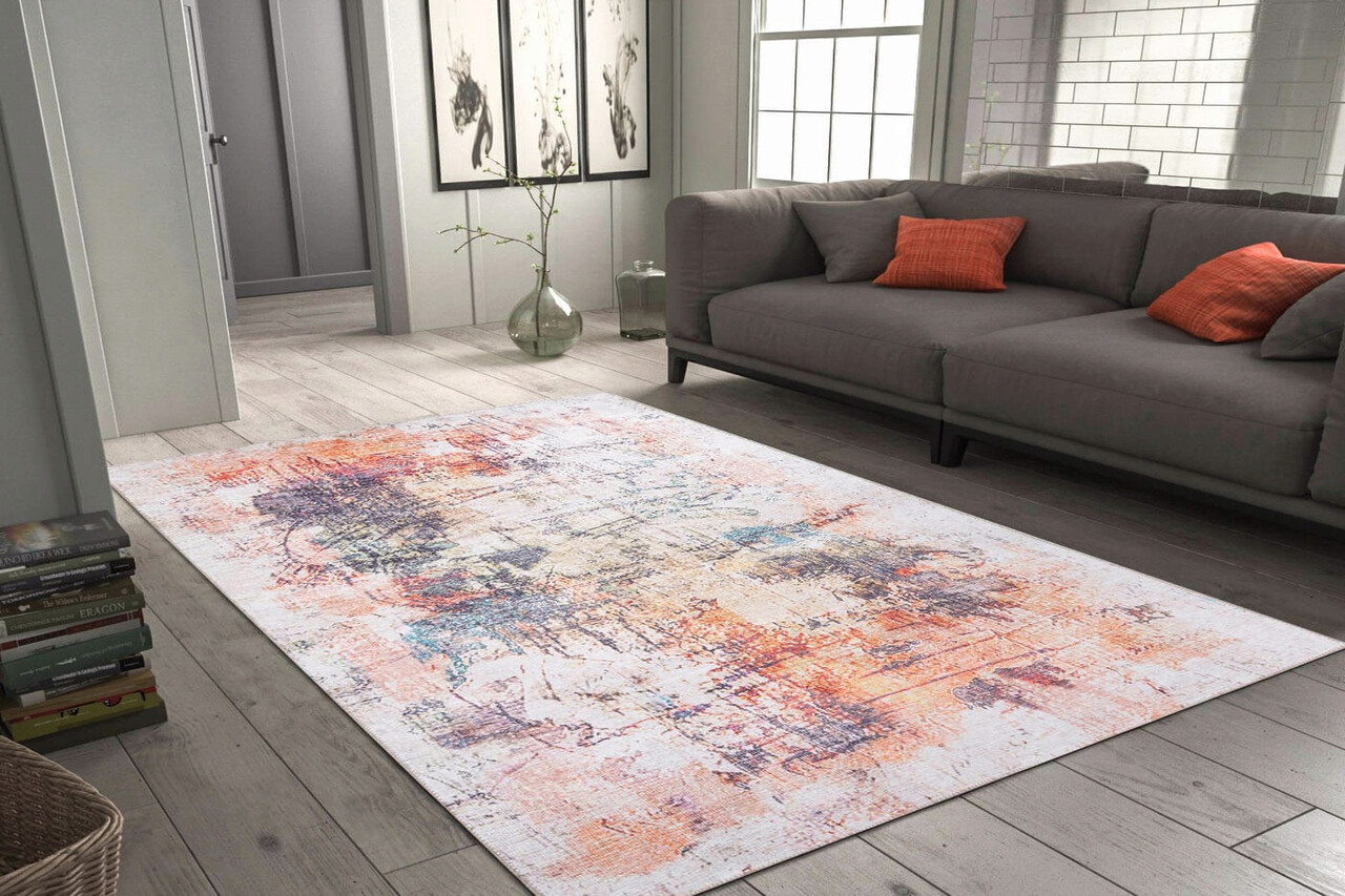 Covor, Funk Chenille, 140x190 cm, Poliester , Multicolor