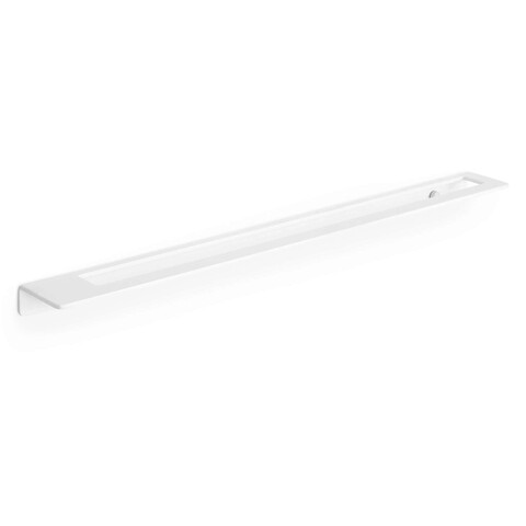 Suport pentru prosoape Vicini, 55x6x3 cm, inox, alb mat