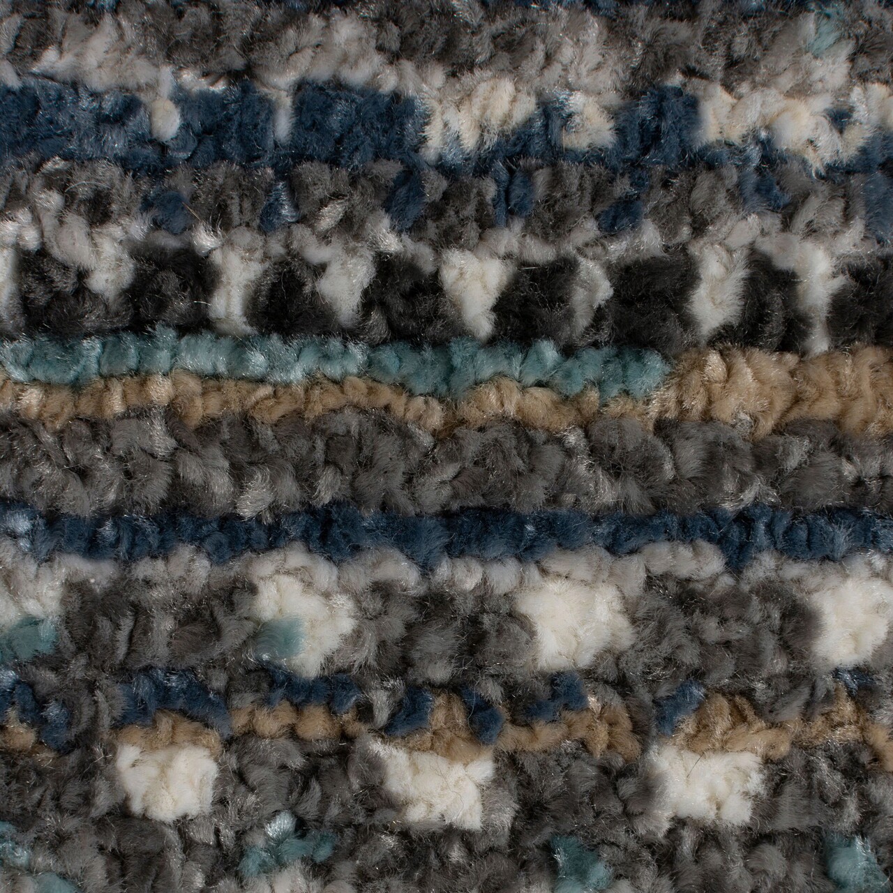 Covor Camino Blue, Flair Rugs, D160 cm, polipropilena, albastru
