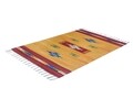 Covor Kilim, Country 228, Baketo, 100% bumbac, lucrat manual, 60x90 cm