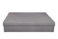 Canapea extensibila Alfi Grey 192x80x77 cm cu lada de depozitare, Flower