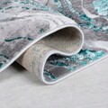 Covor Marbled Emerald, Flair Rugs, 240x340 cm, polipropilena, verde