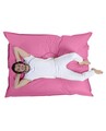 Fotoliu puf, Bean Bag, Ferndale Giant, 140 x 180 cm, poliester impermeabil, roz