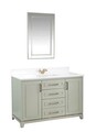 Set mobilier de baie (2 piese), Jussara, Ontario 48, Verde