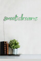 Decoratiune luminoasa LED, Sweet Dreams, Benzi flexibile de neon, DC 12 V, Verde