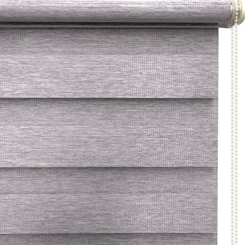 Jaluzea tip rulou, Ruby, Bambu - Gray, 120x260 cm, poliester, gri