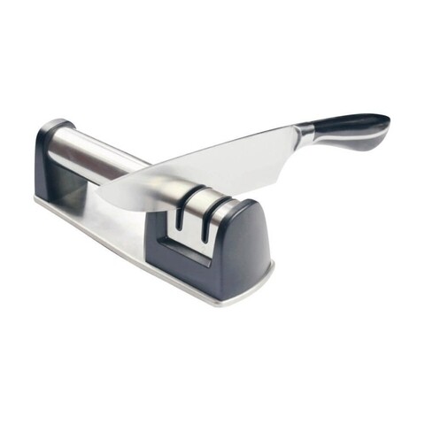 Dispozitiv de ascutit cutite, Zokura, 21x6 cm, inox