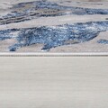 Covor Marbled Navy, Flair Rugs, 240x340 cm, polipropilena, bleumarin