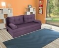 Canapea extensibila Alfi 192x80x77 cm cu lada de depozitare, Purple