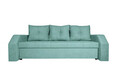 Canapea extensibila Marbella 230x93x77 cm, cu lada de depozitare, verde mint